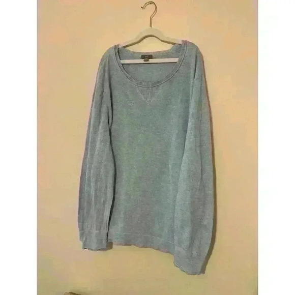 J Jill Baby Blue Lightweight Sweater XL - Picture 1 of 4